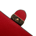 Gucci Leather Interlocking G Dollar Wallet on Chain