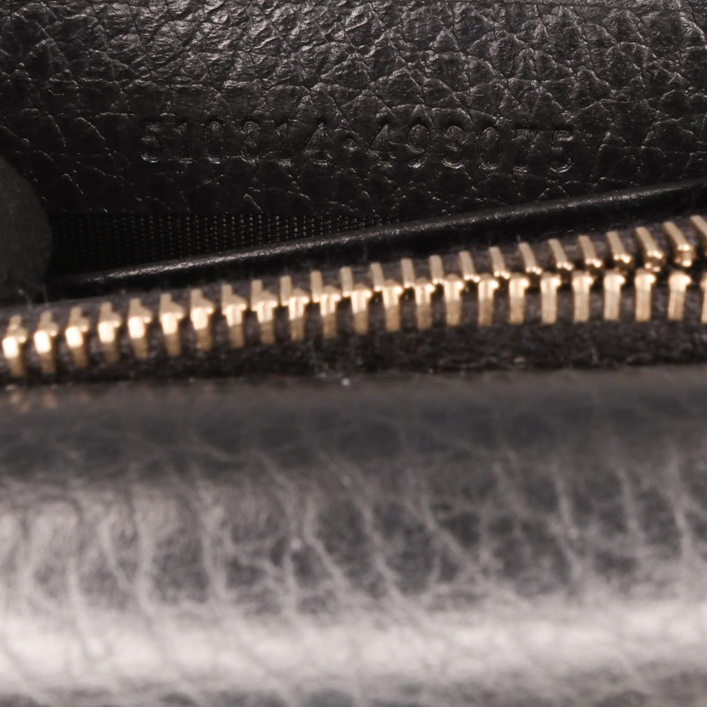 Gucci Leather Interlocking G Dollar Wallet on Chain