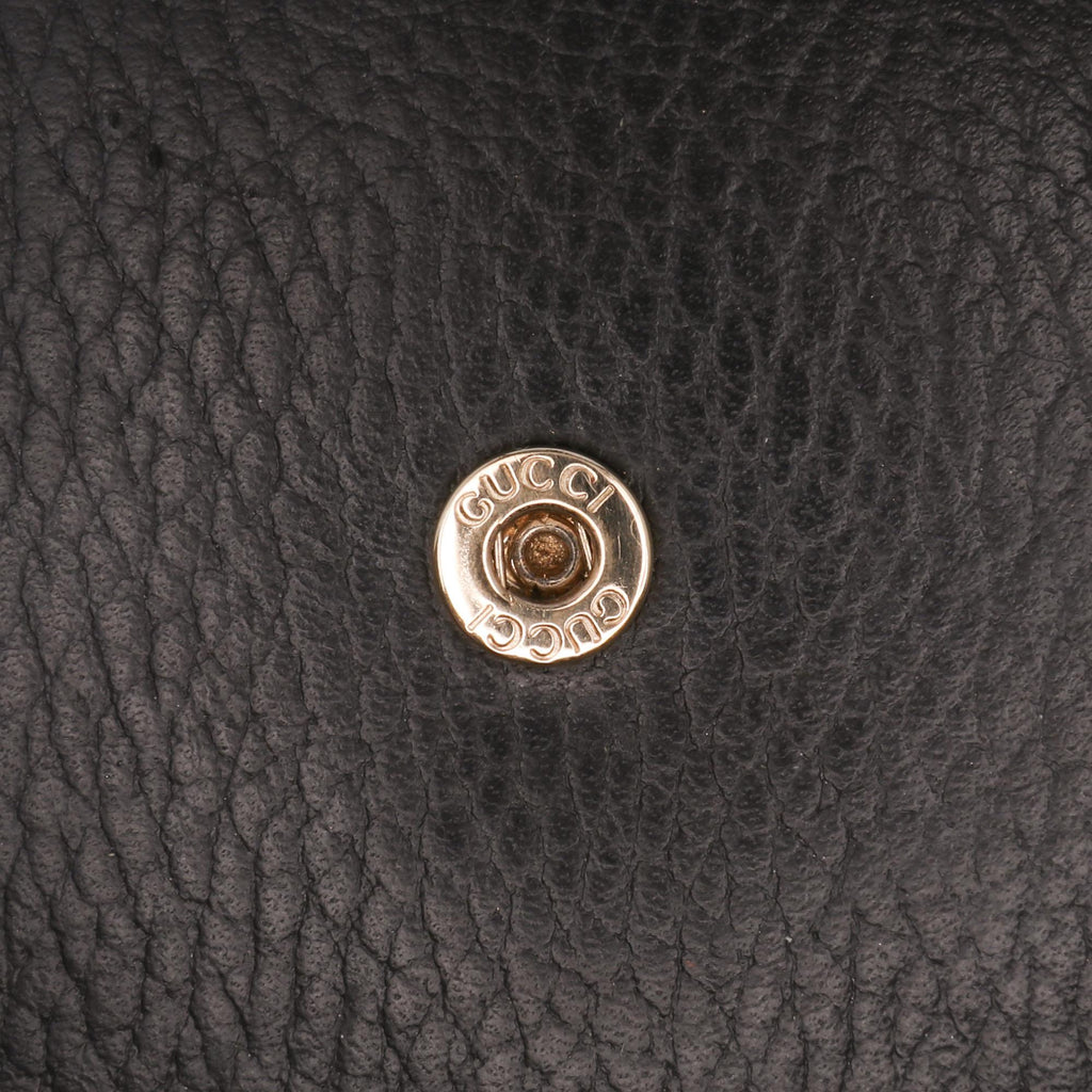 Gucci Leather Interlocking G Dollar Wallet on Chain