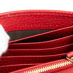 Gucci Leather Interlocking G Dollar Wallet on Chain