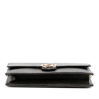 Gucci Leather Interlocking G Dollar Wallet on Chain