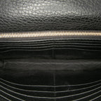 Gucci Leather Interlocking G Dollar Wallet on Chain