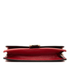 Gucci Leather Interlocking G Dollar Wallet on Chain