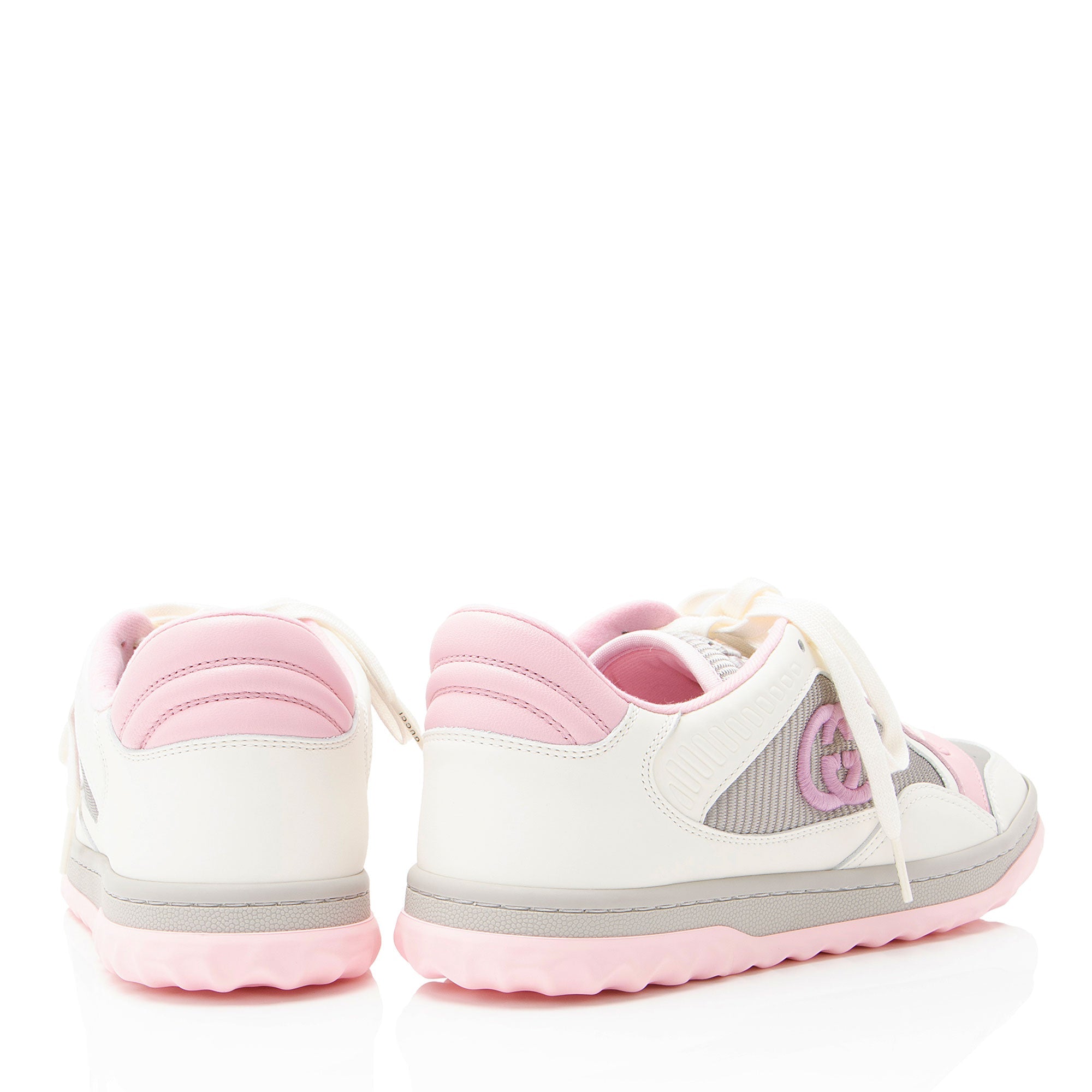 Gucci Leather Mac80 Sneakers - Size 8.5 / 38.5