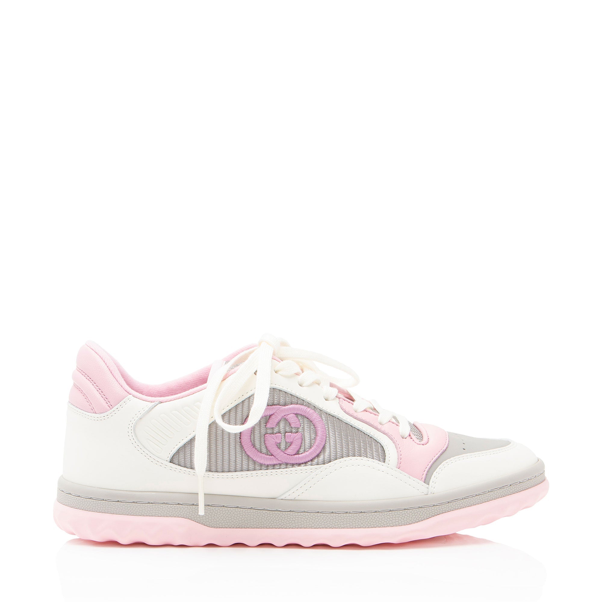 Gucci Leather Mac80 Sneakers - Size 8.5 / 38.5
