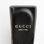 Gucci Leather Interlocking G Mallory Mules - Size 8 / 38