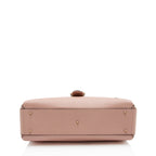 Gucci Leather Interlocking G Medium Top Handle