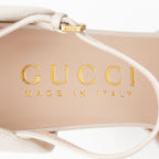 Gucci Leather Interlocking G Platform Pumps - Size 9 / 39 (SHF-KgfIqW)