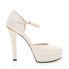 Gucci Leather Interlocking G Platform Pumps - Size 9 / 39 (SHF-KgfIqW)