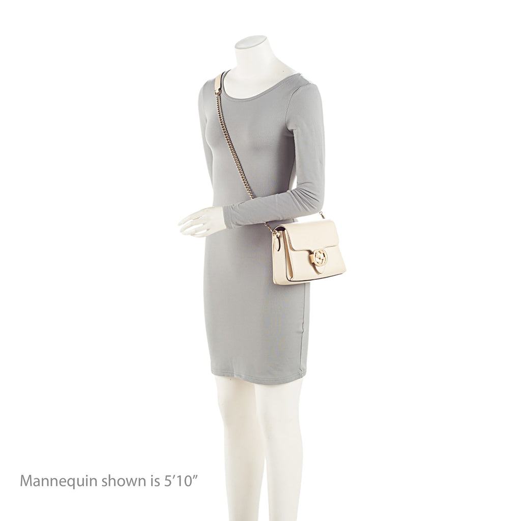 Gucci Leather Interlocking G Small Crossbody (SHF-whyp8a)