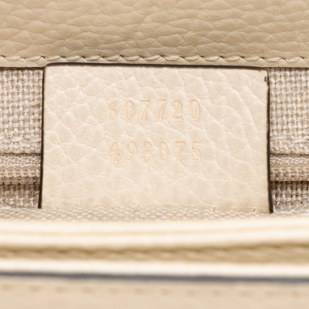 Gucci Leather Interlocking G Small Crossbody