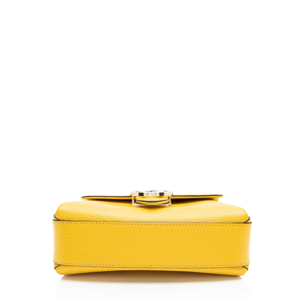 Gucci Leather Interlocking G Small Crossbody