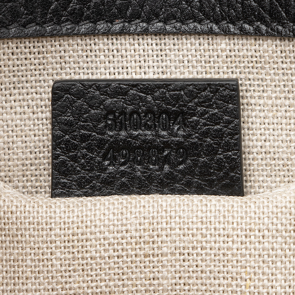 Gucci Leather Interlocking G Small Shoulder Bag (SHF-19827)