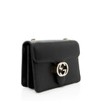 Gucci Leather Interlocking G Small Shoulder Bag (SHF-19827)