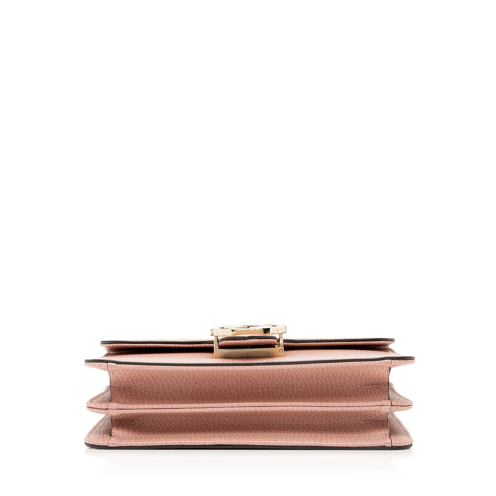 Gucci Leather Interlocking G Small Shoulder Bag (SHF-23405)
