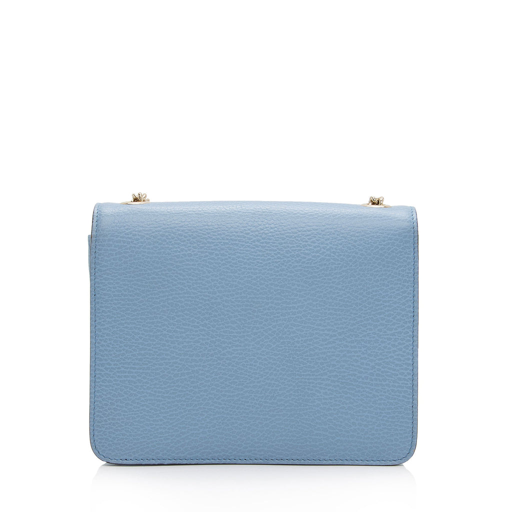 Gucci Leather Interlocking G Small Shoulder Bag (SHF-PdpWhK)