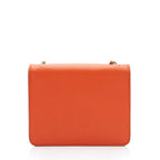 Gucci Grained Calfskin Interlocking G Small Shoulder Bag (SHF-h9X0uq)