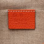 Gucci Grained Calfskin Interlocking G Small Shoulder Bag (SHF-h9X0uq)