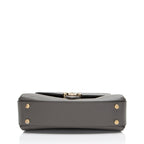 Gucci Leather Interlocking G Small Top Handle (SHF-ug7uku)