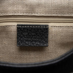 Gucci Leather Interlocking G Small Top Handle