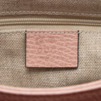 Gucci Leather Interlocking G Small Top Handle