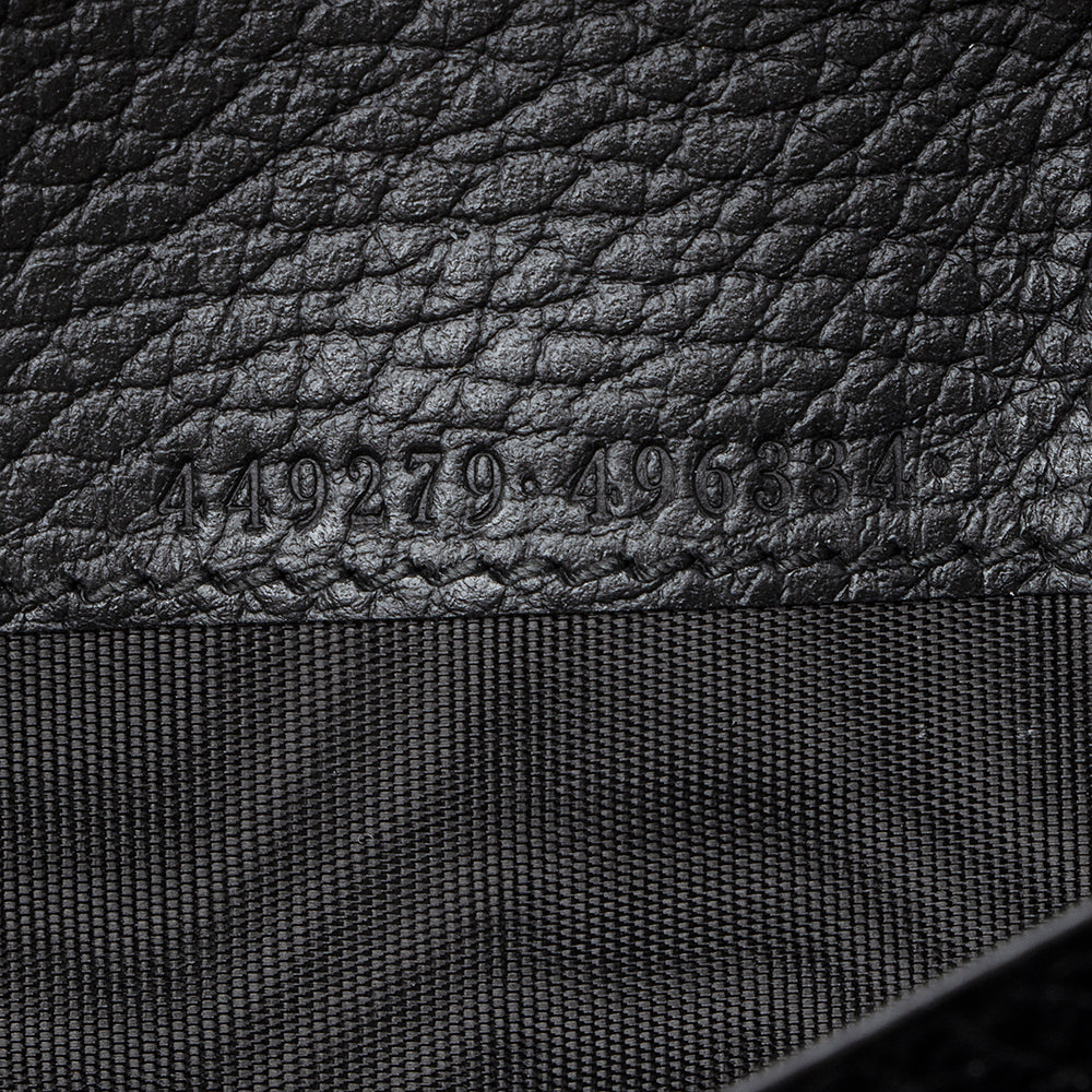 Gucci Leather Interlocking GG Long Wallet (SHF-20715)