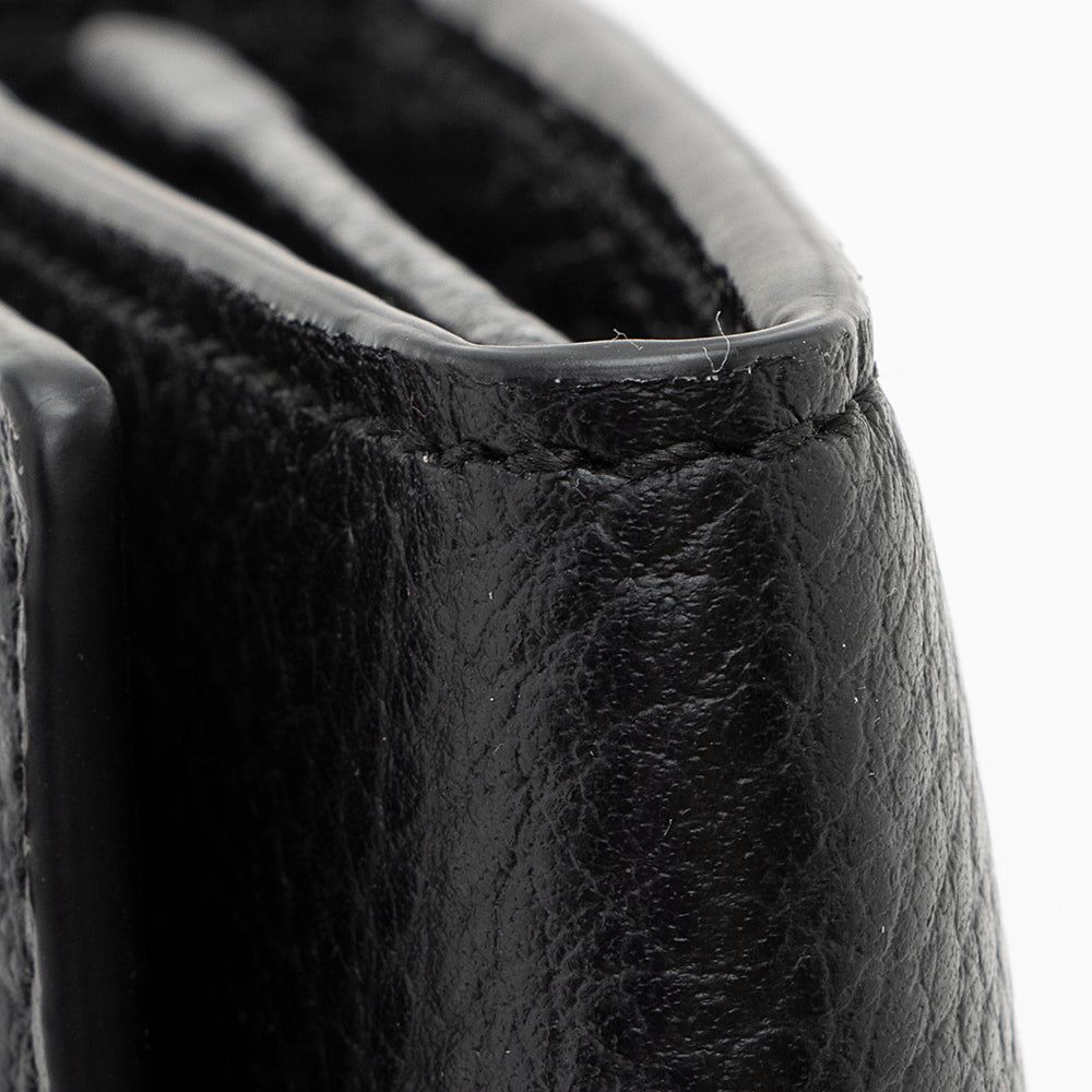 Gucci Leather Interlocking GG Long Wallet (SHF-20715)