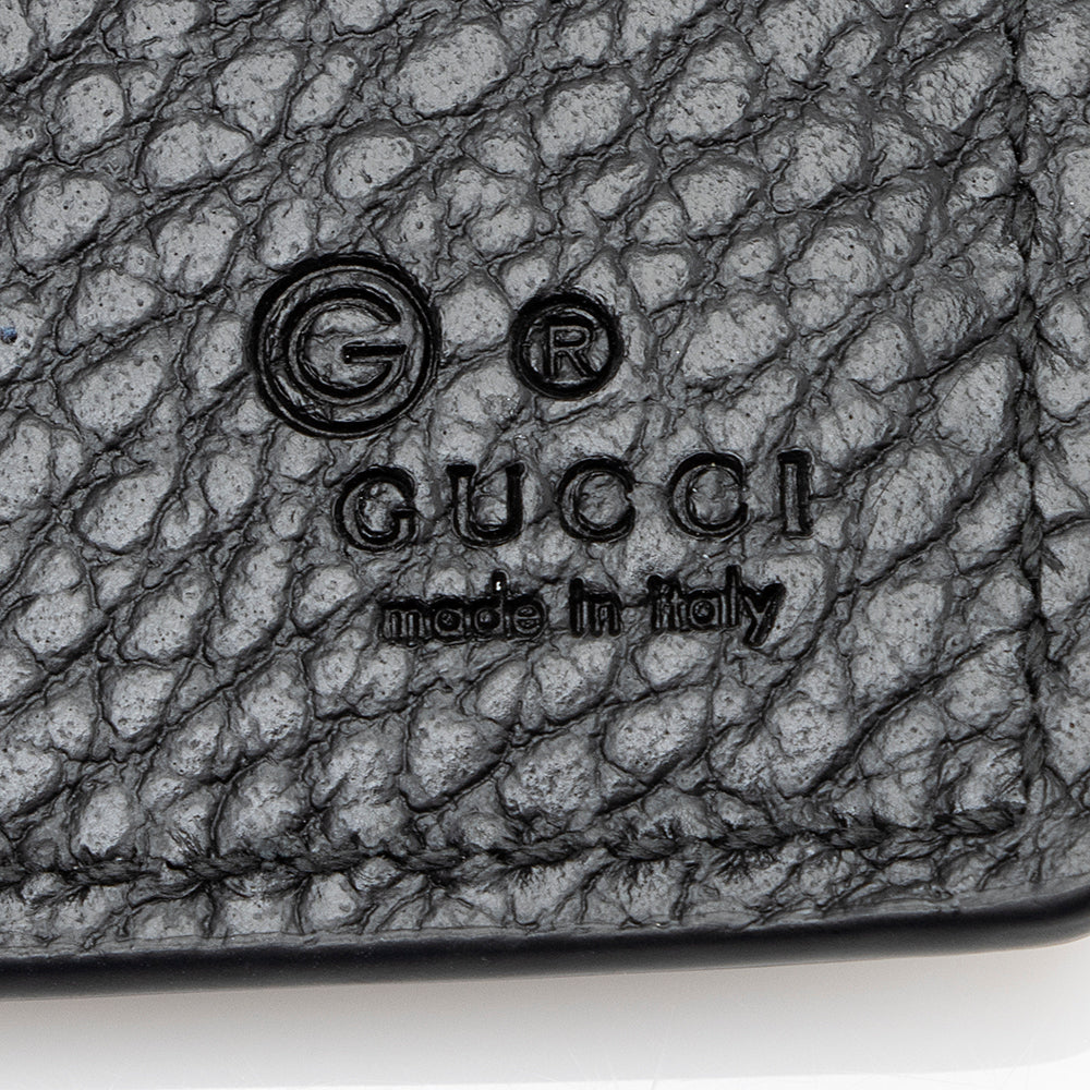 Gucci Leather Interlocking GG Long Wallet (SHF-20715)