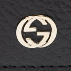 Gucci Leather Interlocking GG Long Wallet (SHF-20715)