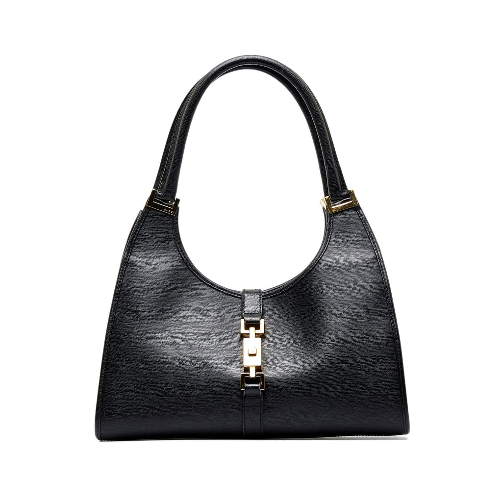 Gucci Leather Jackie Bardot (SHG-KlHlGu)