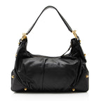 Gucci Leather Jockey Medium Hobo