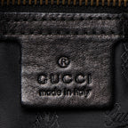 Gucci Leather Jockey Medium Hobo