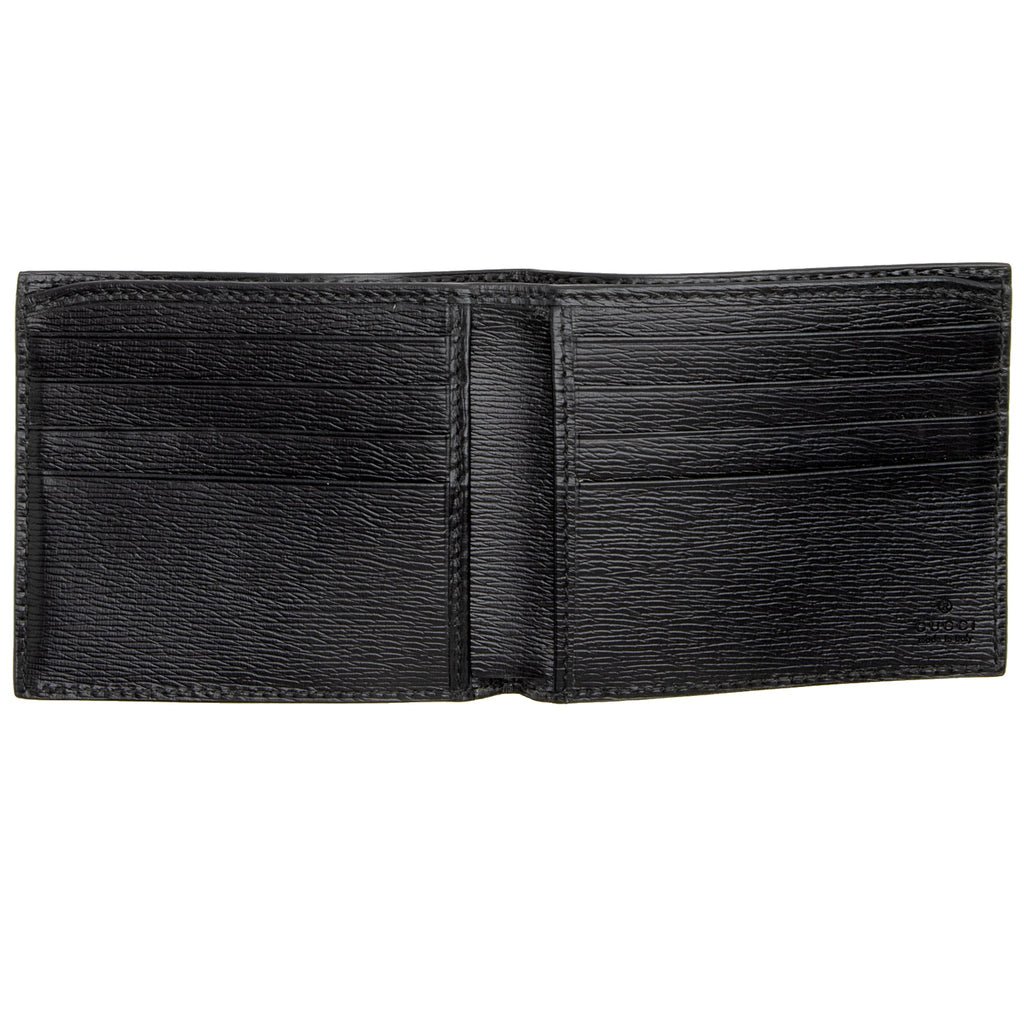 Gucci Leather Kingsnake Bi-Fold Wallet (SHF-22956)