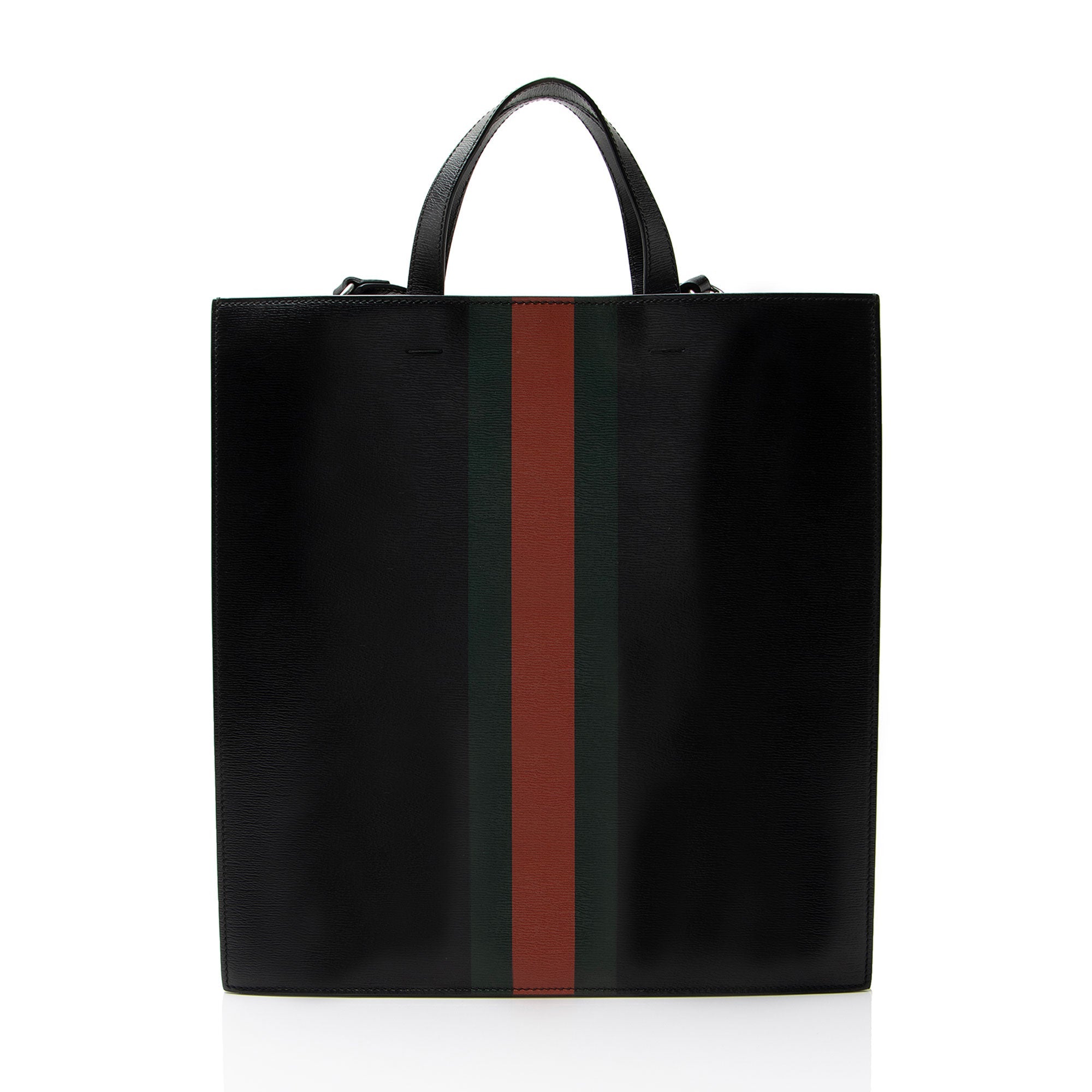 Gucci Leather Kingsnake Tote
