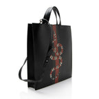 Gucci Leather Kingsnake Tote