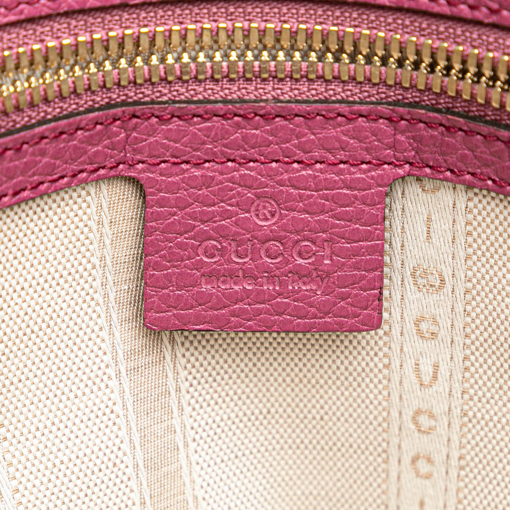 Gucci Leather Lady Dollar Tote (SHG-fF2zug)