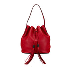 Gucci Leather Lady Tassel Bucket Bag (SHG-uZdZdK)
