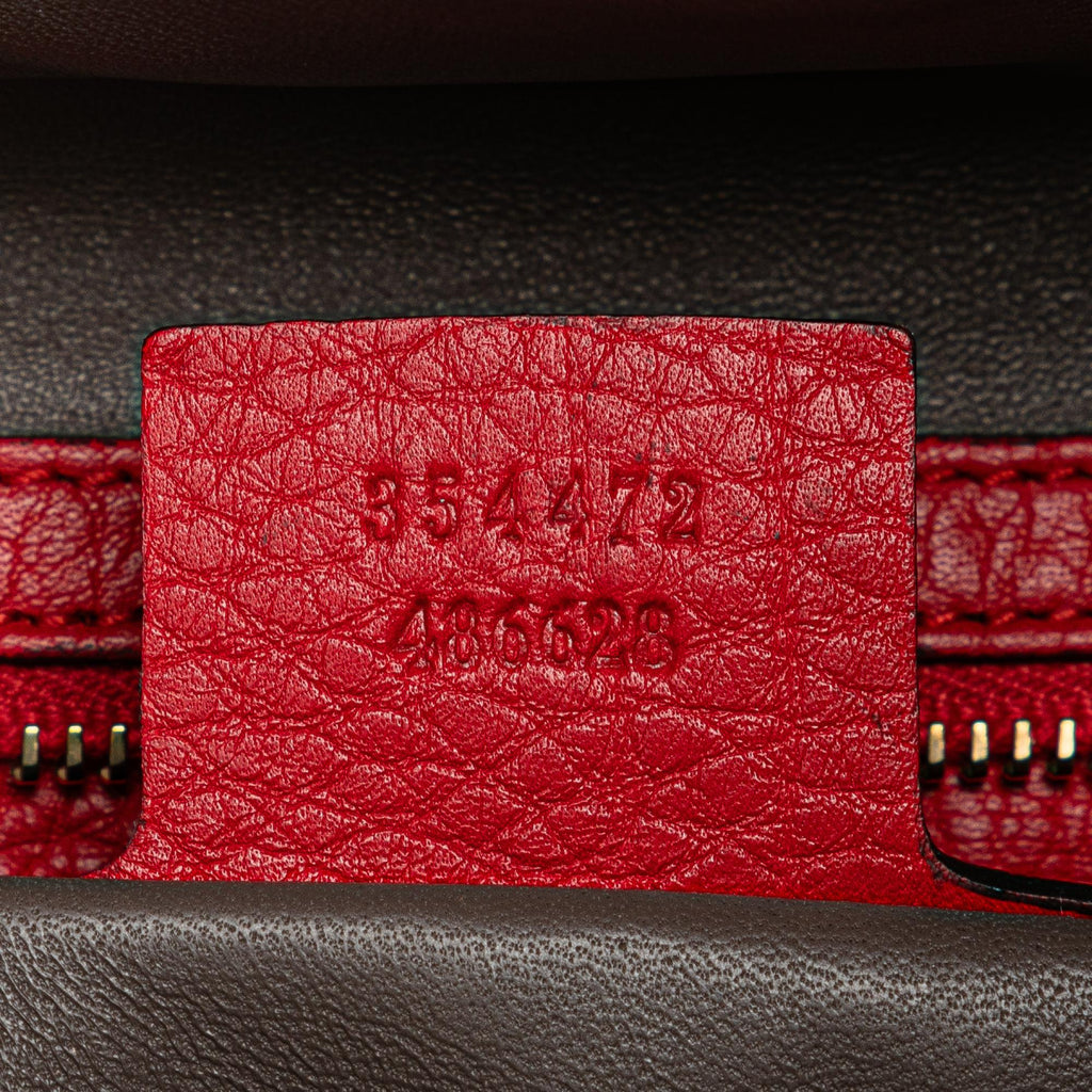 Gucci Leather Lady Tassel Bucket Bag (SHG-uZdZdK)