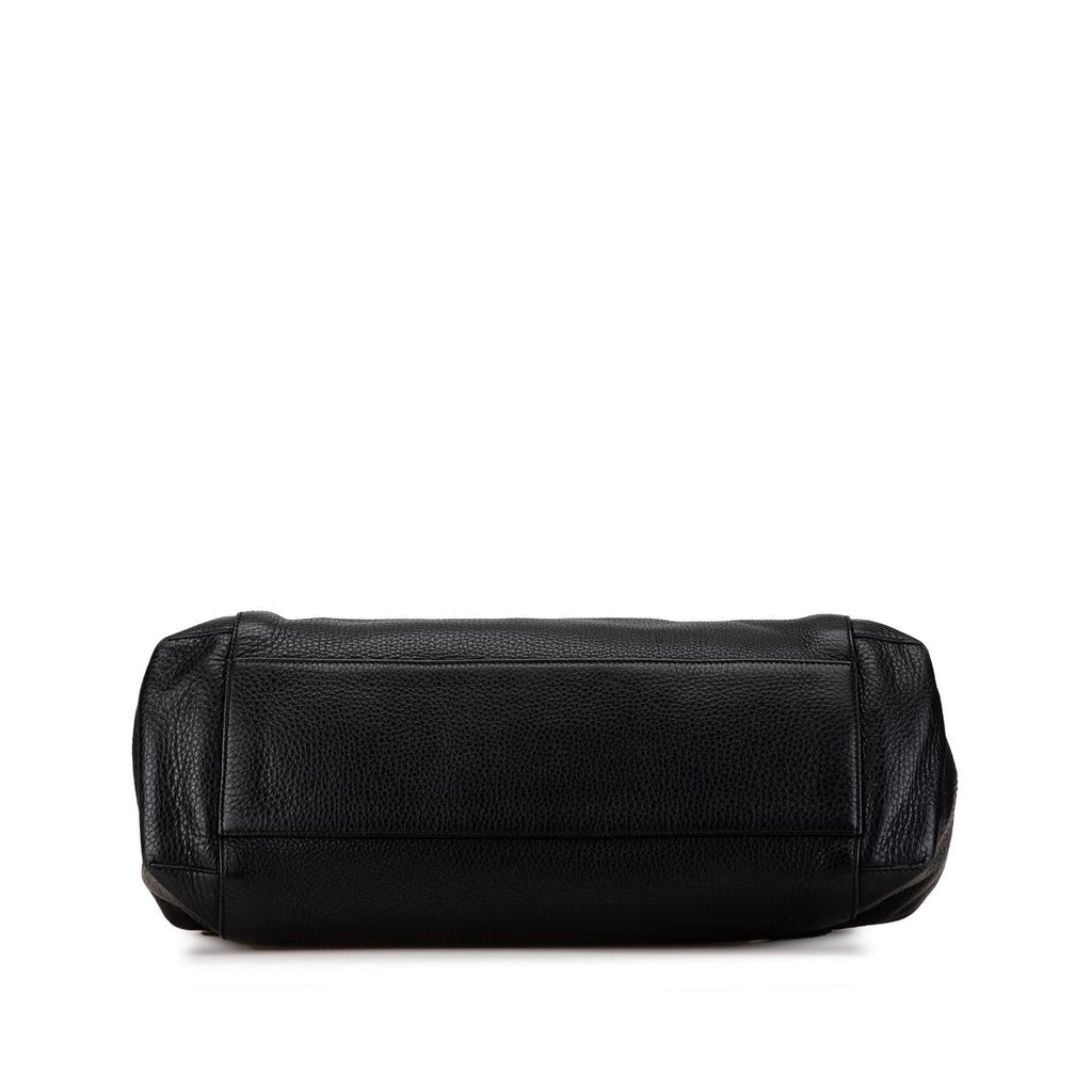Gucci Leather Lady Tassel Top Handle Bag (SHG-D4URO6)