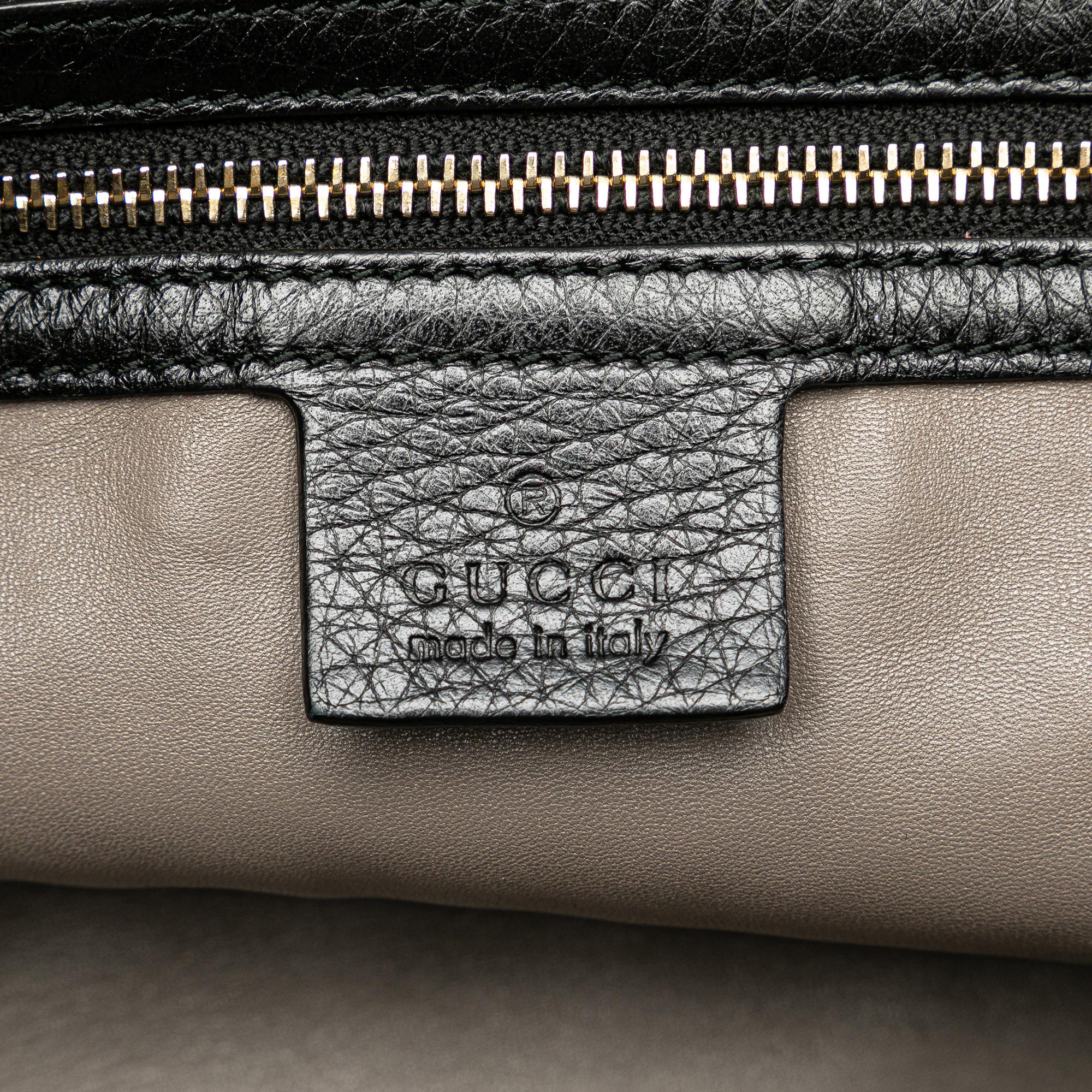Gucci Leather Lady Tassel Top Handle Bag (SHG-D4URO6)