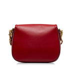 Gucci Leather Lady Web Crossbody Bag (SHG-xDZCTS)