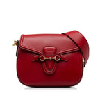 Gucci Leather Lady Web Crossbody Bag (SHG-xDZCTS)