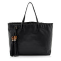 Gucci Leather Large Tassel Tote (SHF-Z7HCLB)