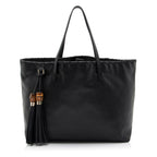 Gucci Leather Large Tassel Tote (SHF-Z7HCLB)