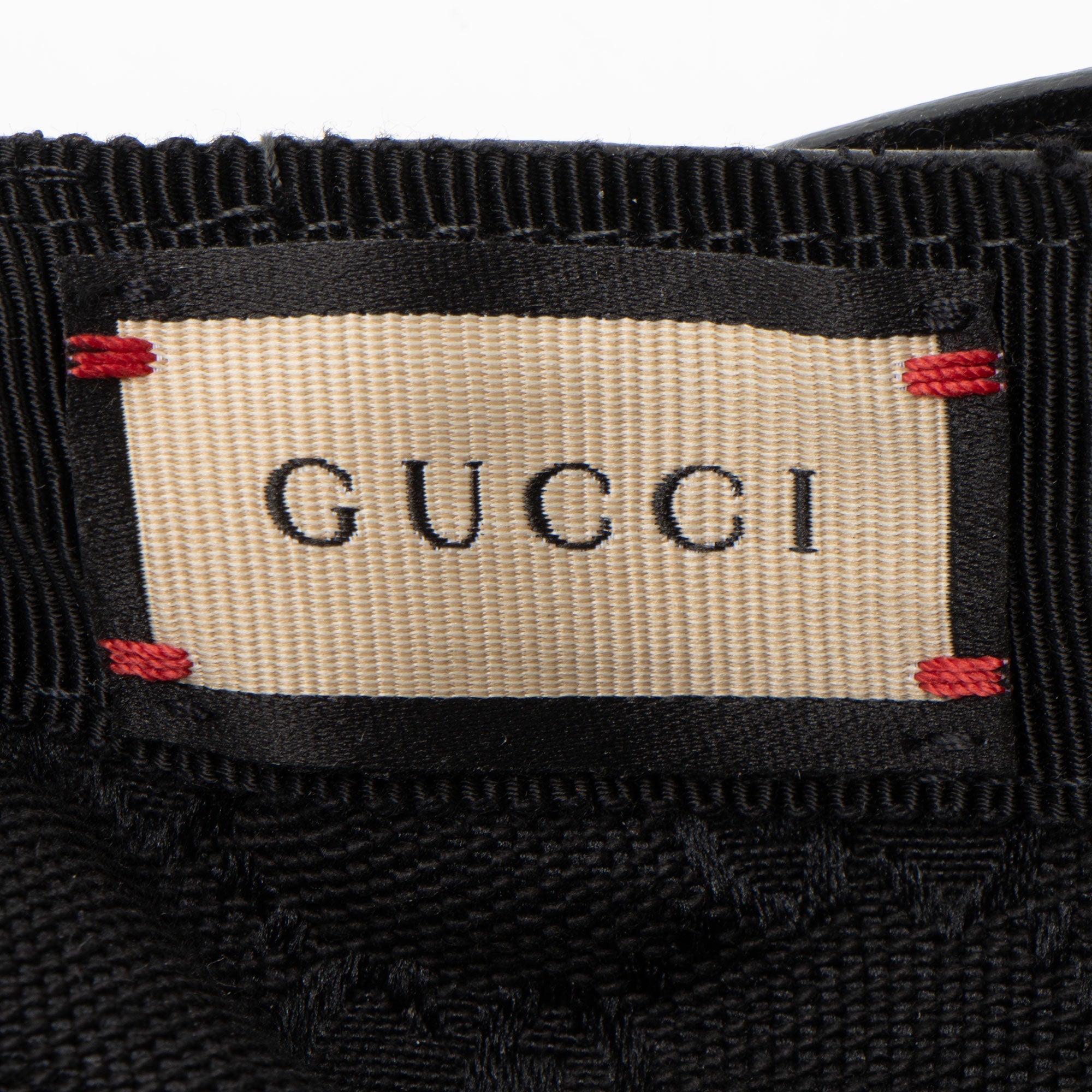 Gucci Leather Logo Baseball Hat - Size S