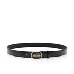 Gucci Leather Enamel Logo Belt - Size 38 / 95 (SHF-mDnVzm)