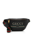 Gucci Leather Logo Belt Bag (SHF-9zS2VO)