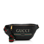 Gucci Leather Logo Belt Bag (SHF-9zS2VO)