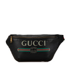 Gucci Leather Logo Belt Bag (SHG-kNsWmz)
