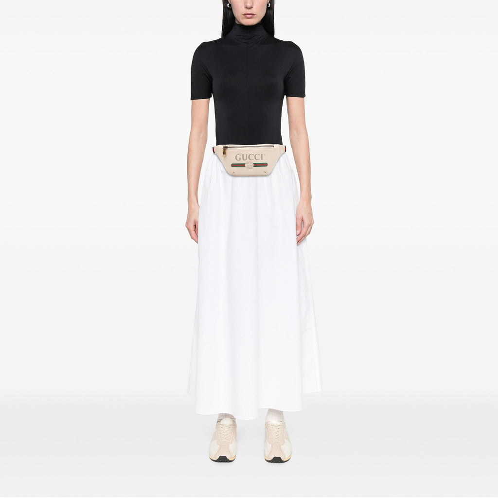 Gucci Leather Logo Belt Bag